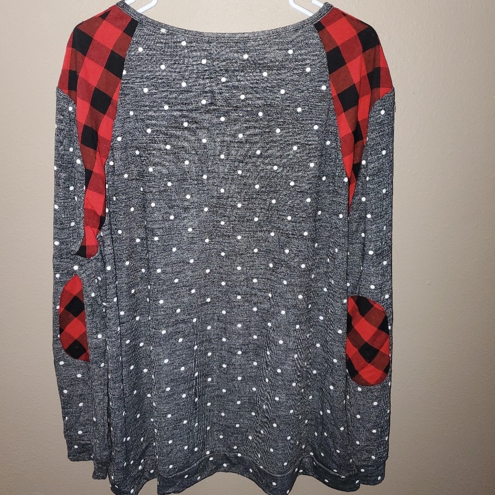 Women's Plus 4X Hazel Blues Top